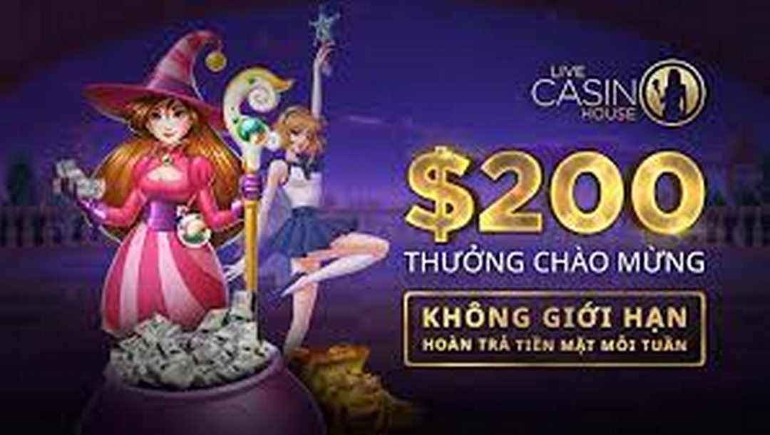 Live Casino House - Tham gia cá cược nhận tiền thưởng hấp dẫn ngay