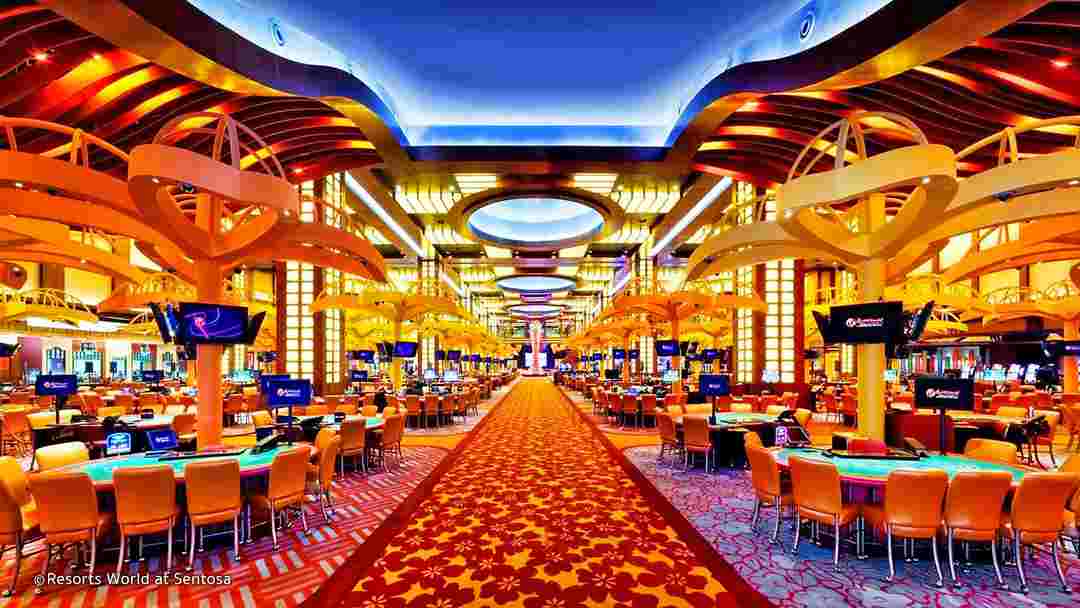 Không gia đánh bài vô cùng ấn tượng của Macau Casino